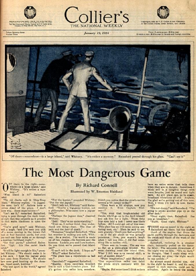 “The Most Dangerous Game” – A Paige Turner Brain Exercise